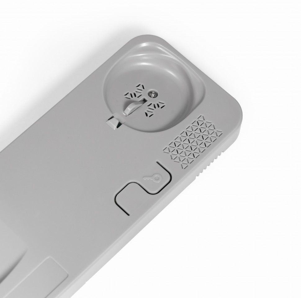 картинка SKY-AT-LED-GB 2-проводная аудиотрубка, цвет: корпус – серый, трубка – черная от магазина Охранных систем и видеонаблюдения