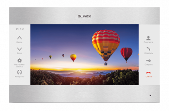картинка Абонентский монитор Slinex SL-10MHD Silver+White от магазина Охранных систем и видеонаблюдения