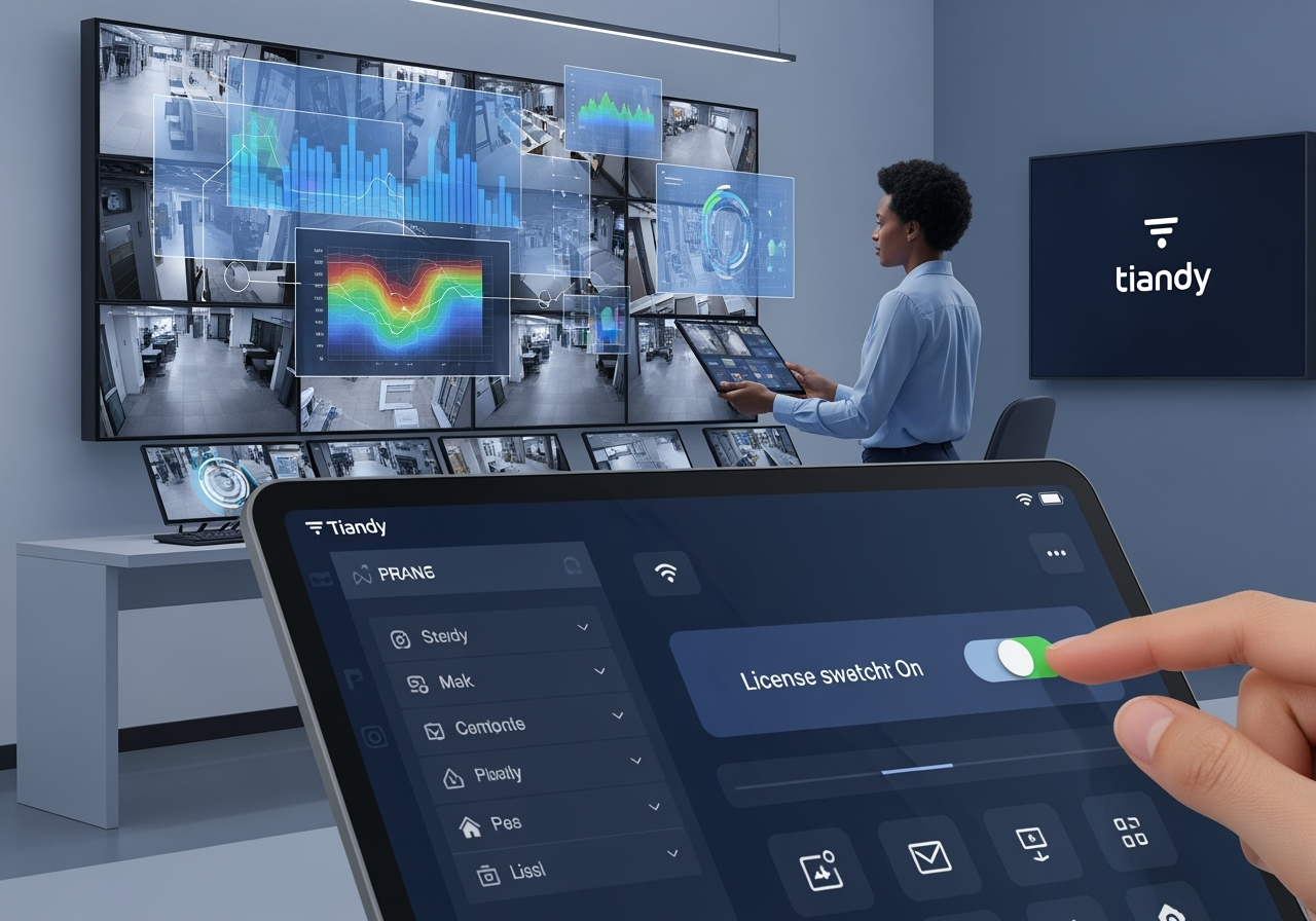 Tiandy: лицензионные функции аналитики и как их включить