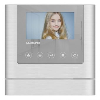 картинка Абонентский монитор Commax CDV-43M Metalo grey от магазина Охранных систем и видеонаблюдения