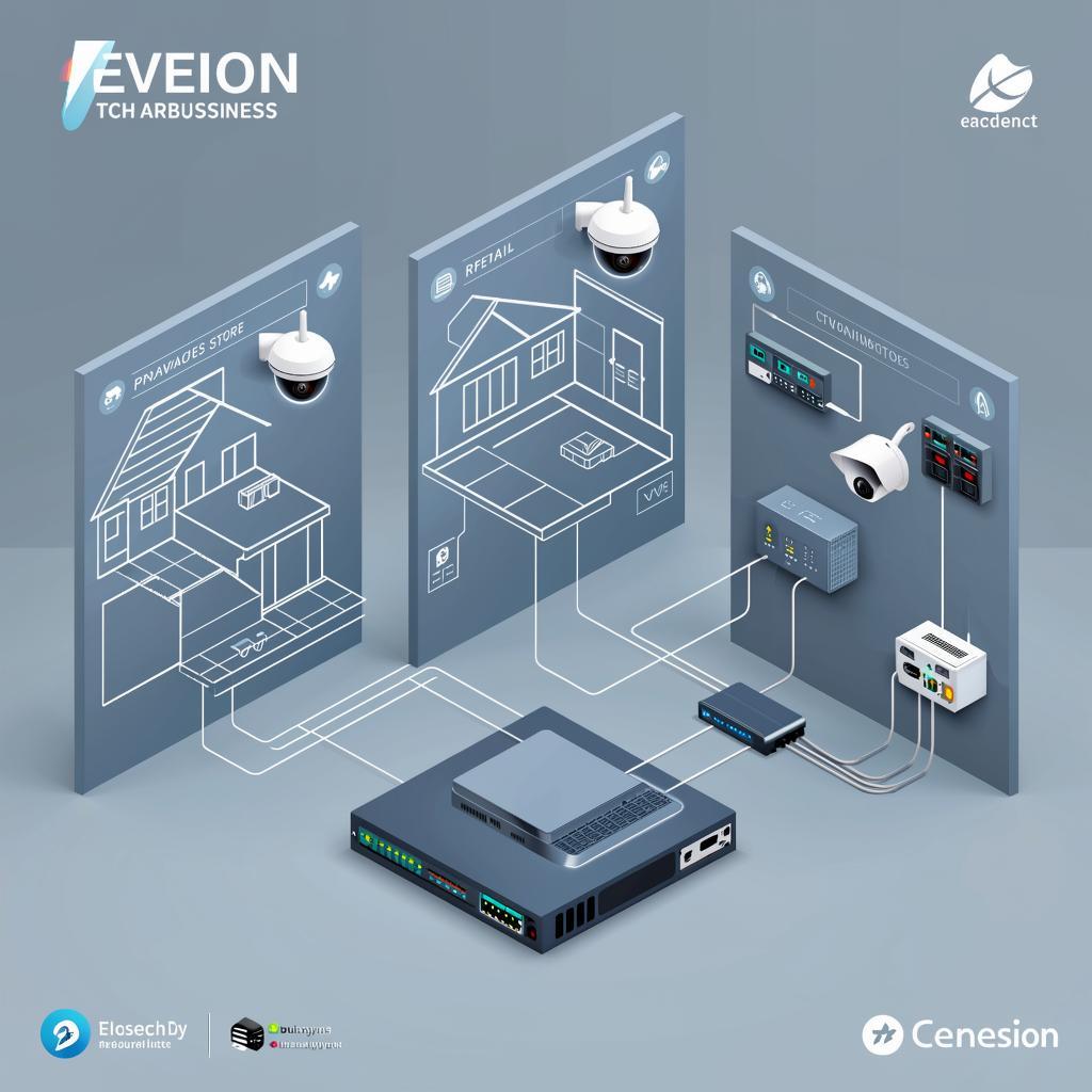 Схемы подключения камер: готовые чертежи для частного дома, магазина, офиса