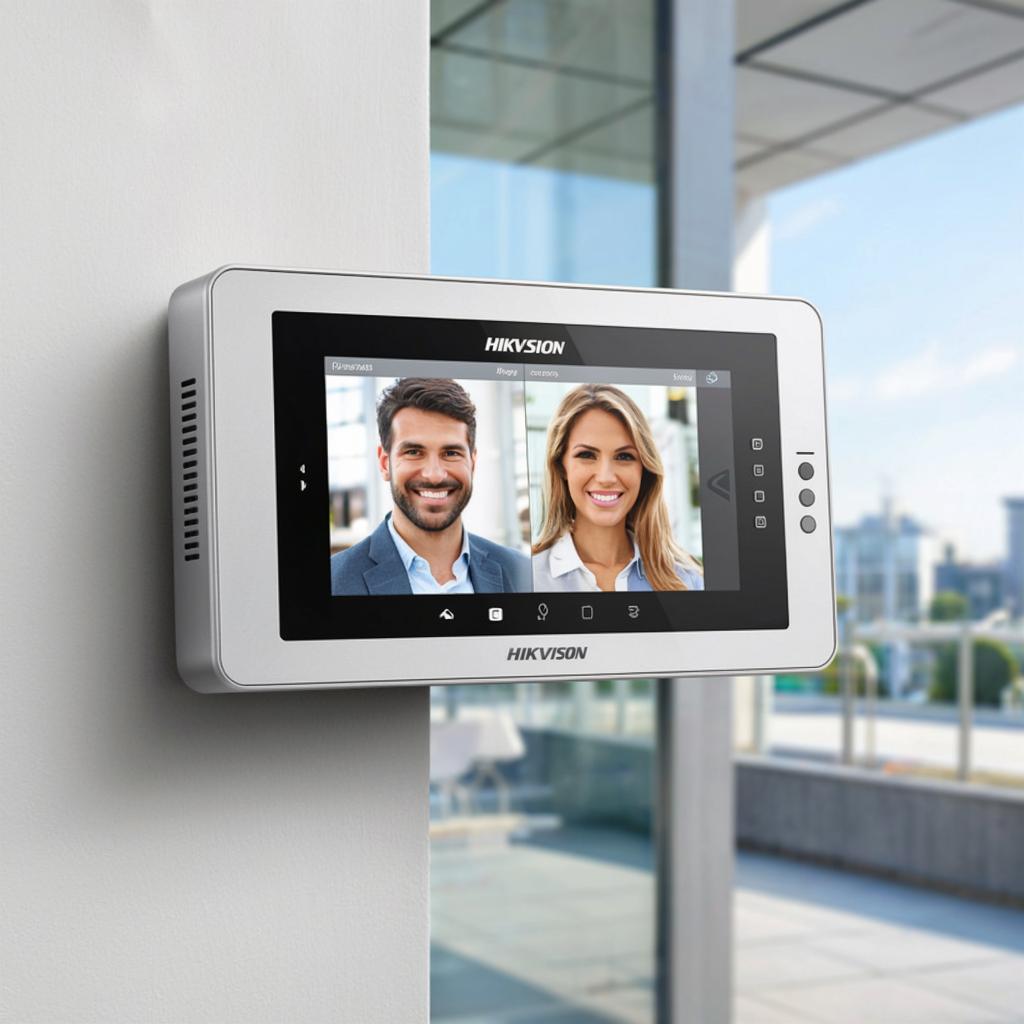 Видеодомофон Hikvision для коммерческих объектов: решения для магазина, офиса, гостиницы