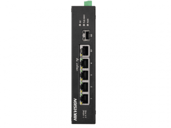 картинка PoE-коммутатор Hikvision DS-3T0306HP-E/HS от магазина Охранных систем и видеонаблюдения