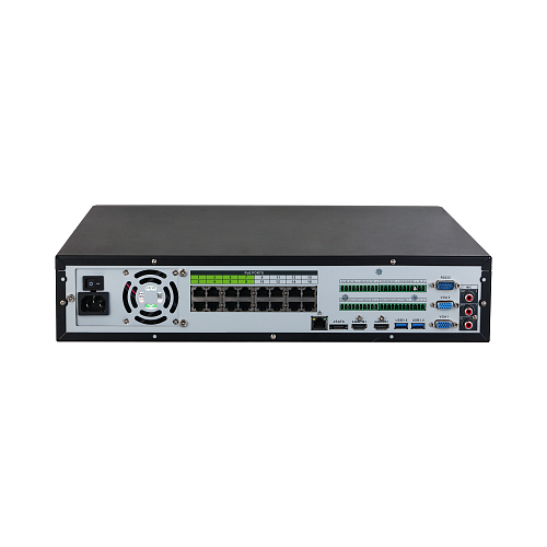картинка DHI-NVR5864-16P-EI 64-канальный IP-видеорегистратор (NVR) с поддержкой PoE от магазина Охранных систем и видеонаблюдения