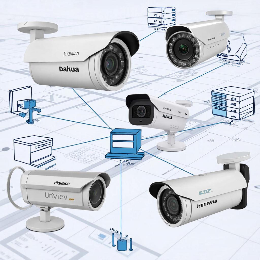 Крупные вендоры 2025: сравнение Hikvision, Dahua, Axis, Uniview, Hanwha