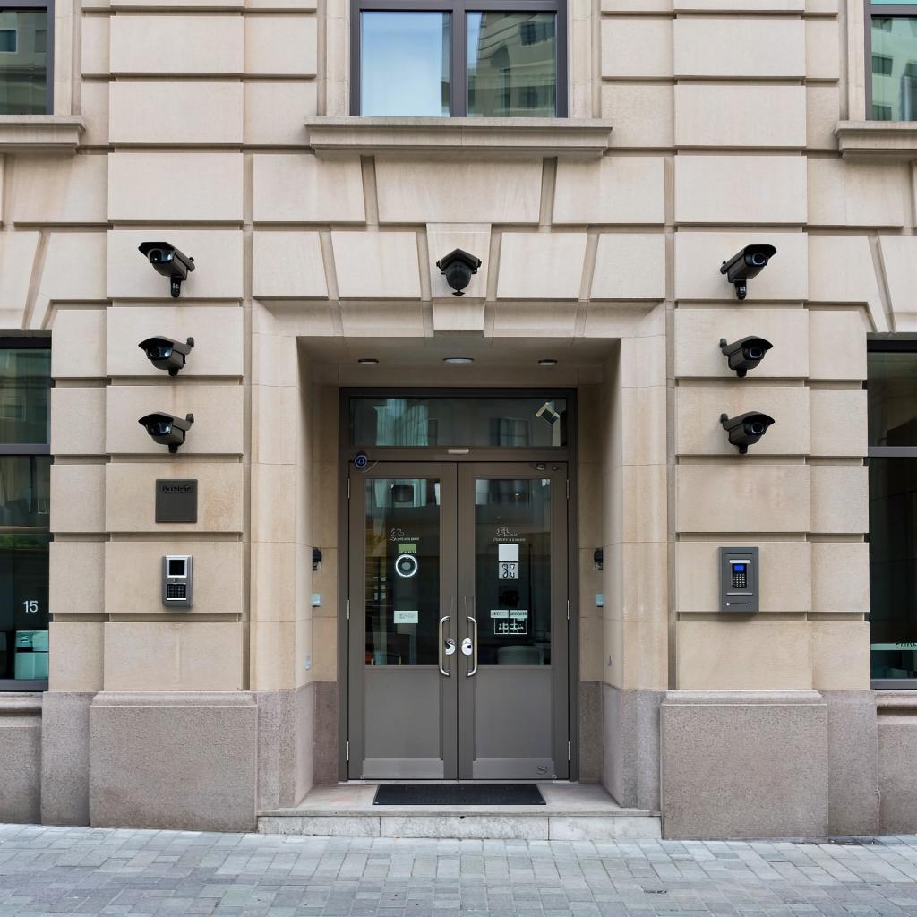 Чек-лист безопасности при проектировании входной группы: СКУД + камеры