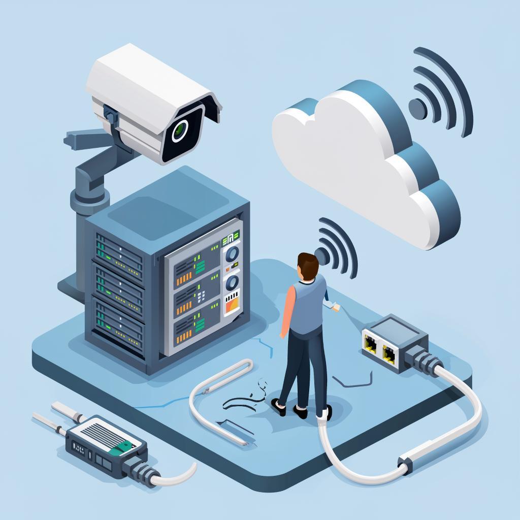 Подключение уличной камеры к NVR и облаку: схемы, настройки, типичные ошибки