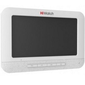 картинка Аналоговый монитор для видеодомофона HiWatch DS-D100M с 7" цветным TFT дисплеем от магазина Охранных систем и видеонаблюдения