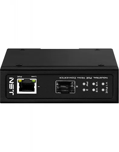 картинка NS-MC-1G1GX-P/I Промышленный компактный медиаконвертер Gigabit Ethernet с поддержкой PoE. от магазина Охранных систем и видеонаблюдения