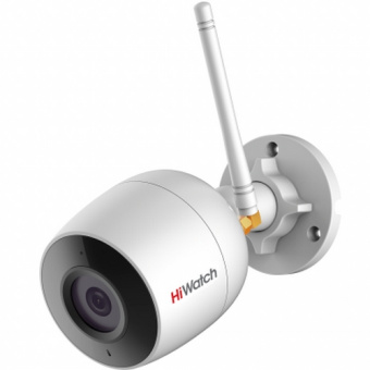 картинка IP-камера видеонаблюдения Hiwatch DS-I250W с ИК-подсветкой и Wi-Fi модулем от магазина Охранных систем и видеонаблюдения