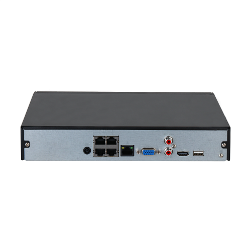 картинка DHI-NVR2104HS-P-4KS3 4-канальный IP-видеорегистратор (NVR) с поддержкой PoE от магазина Охранных систем и видеонаблюдения
