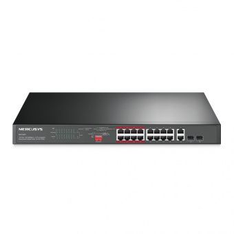 картинка PoE-коммутатор MS118CP Mercusys от магазина Охранных систем и видеонаблюдения