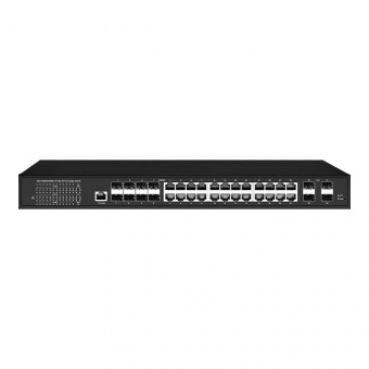 картинка Коммутатор NST NS-SW-16G8GH4G10-PL от магазина Охранных систем и видеонаблюдения