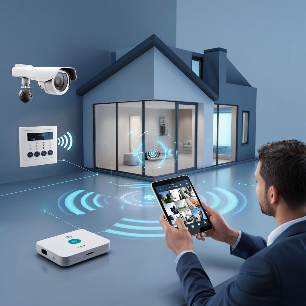 Интеграция 4G камер с системами охраны и умным домом