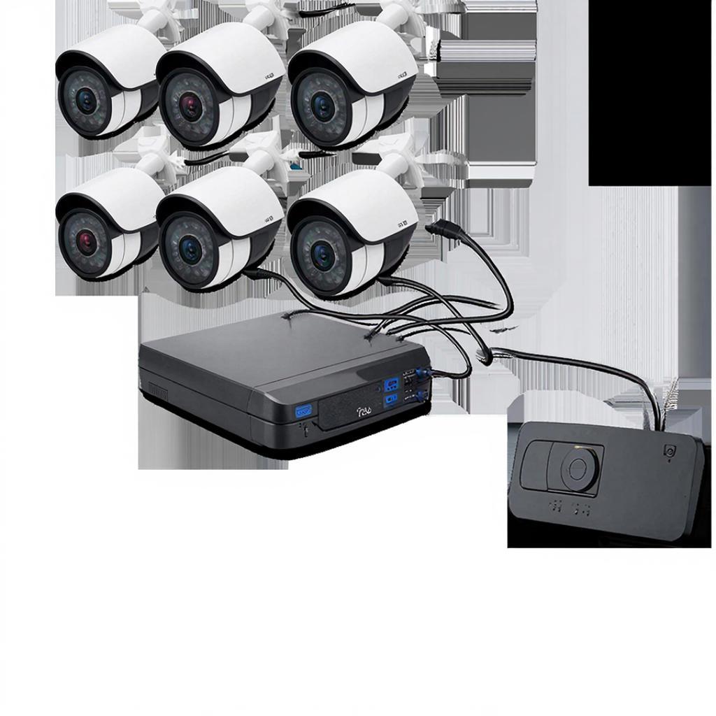 Смета проекта: сколько стоит установка 6 камер