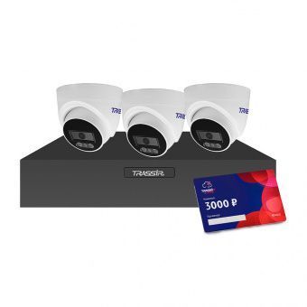 картинка Комплект облачного видеонаблюдения TR-Lite 1106 + TR-Lite L2S5 + Cloud 3000 от магазина Охранных систем и видеонаблюдения