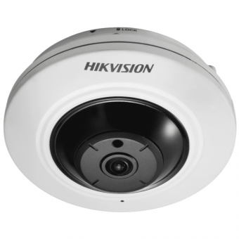 картинка 3 Мп IP-камера Hikvision DS-2CD2935FWD-I с fisheye-объективом, EXIR-подсветкой 8 м от магазина Охранных систем и видеонаблюдения