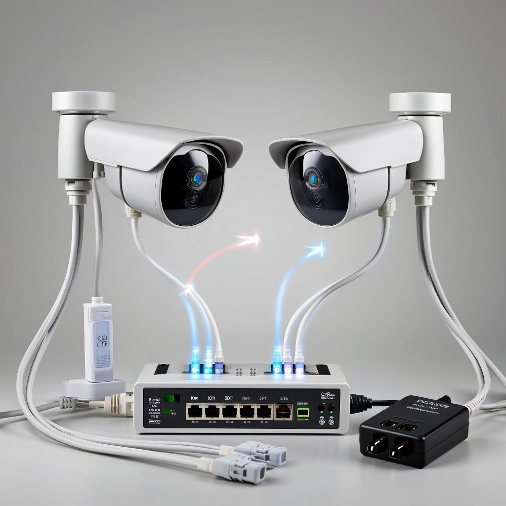 Камеры с питанием по кабелю: PoE injector, switch или адаптер — что выбрать