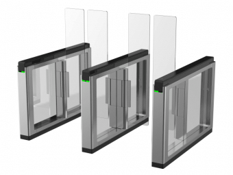 картинка Тумба турникета Hikvision DS-K3B802X-L/MPg-Dg90H16 от магазина Охранных систем и видеонаблюдения