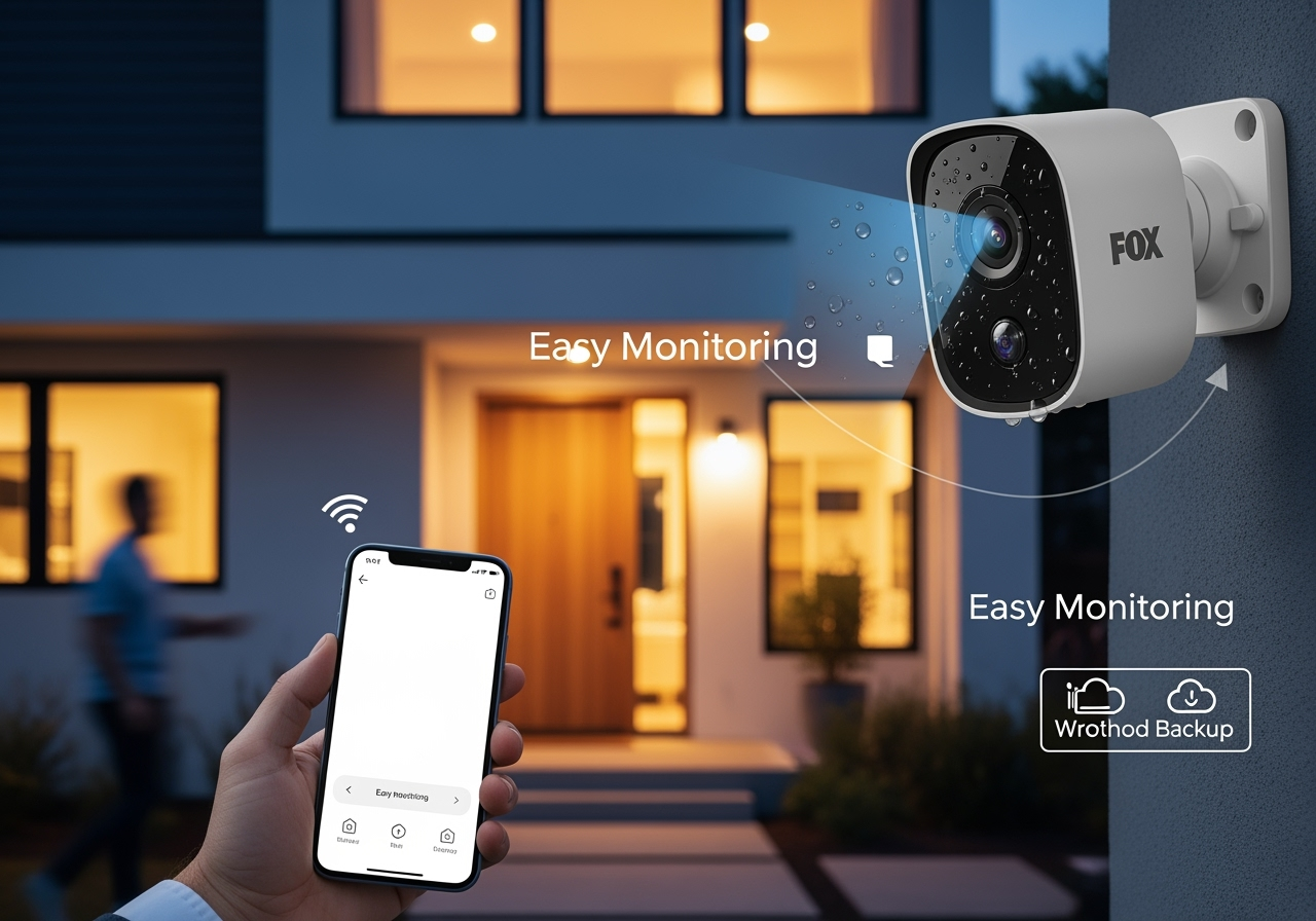 Как выбрать камеру видеонаблюдения FOX для дома: 10 ключевых критериев