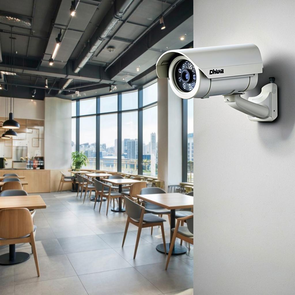 Кейс: установка видеонаблюдения Dahua в кафе — от проекта до сдачи