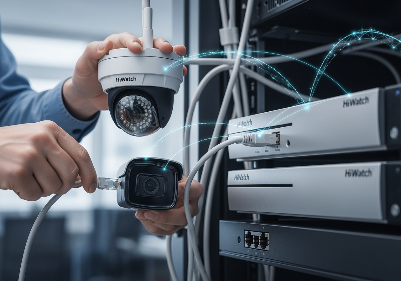 Подключение камер HiWatch к NVR и регистратору: полное руководство