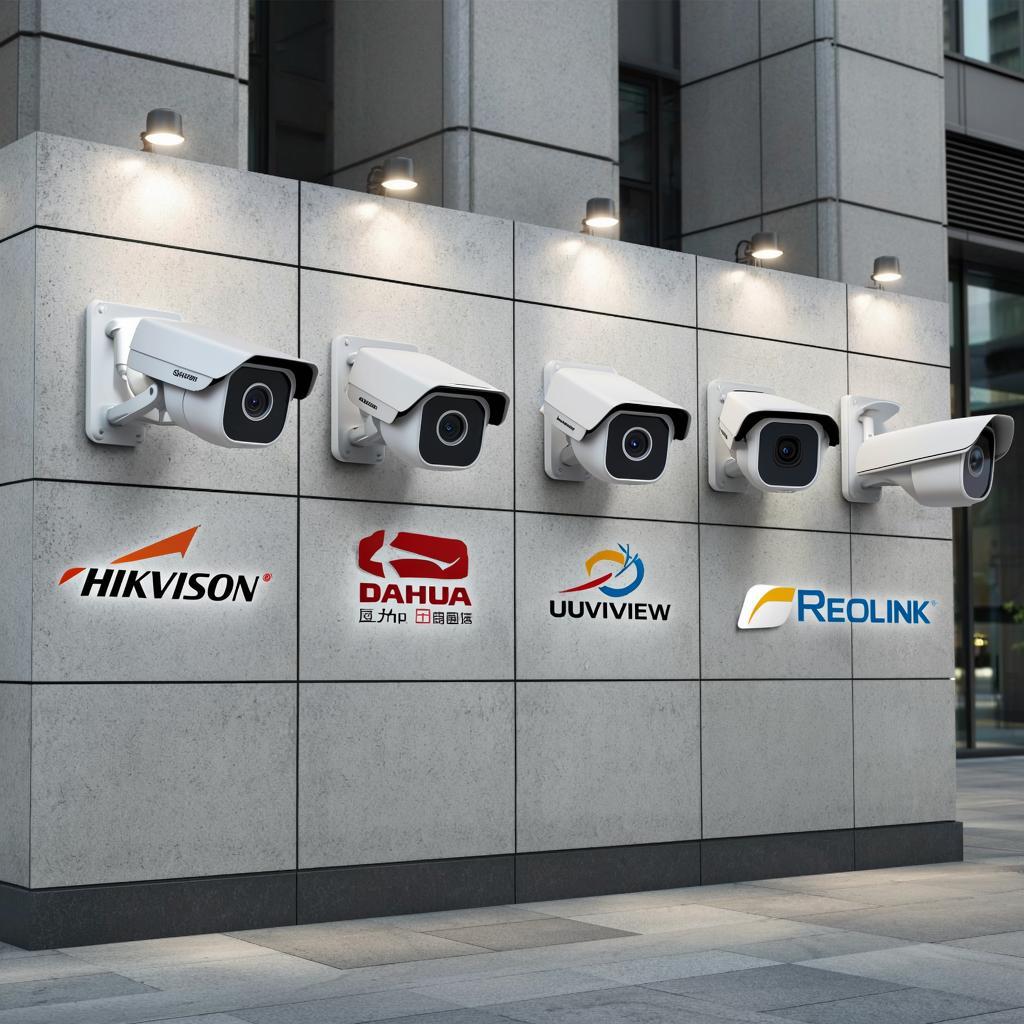 Сравнение популярных брендов уличных камер: Hikvision, Dahua, Uniview, Reolink
