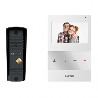 картинка Комплект видеодомофон SLINEX SQ-04 + ML-16HR от магазина Охранных систем и видеонаблюдения