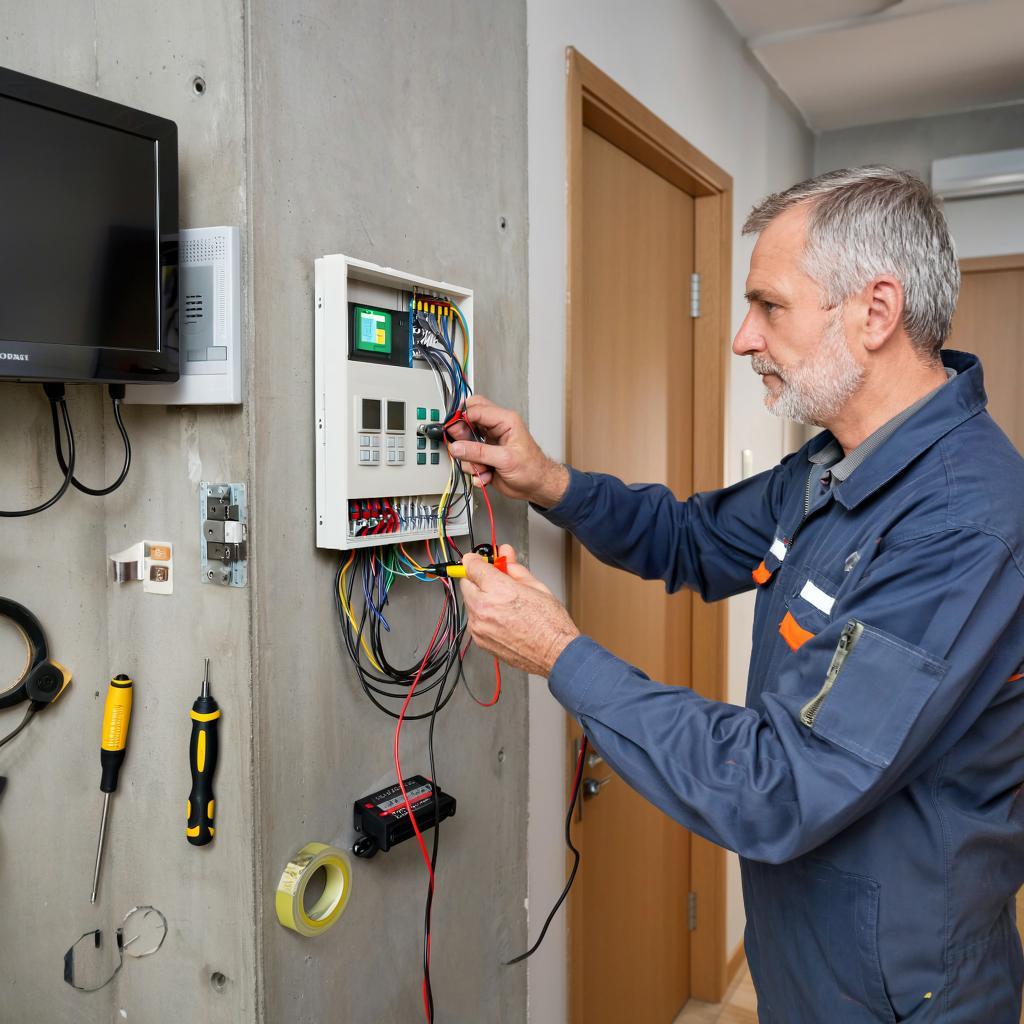 Как подключить домофон Цифрал к подъезду: инструкция для монтажников