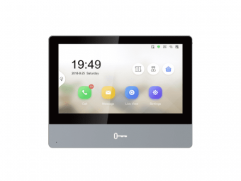 картинка Абонентский монитор Hikvision DS-KH8350-WTE1 от магазина Охранных систем и видеонаблюдения