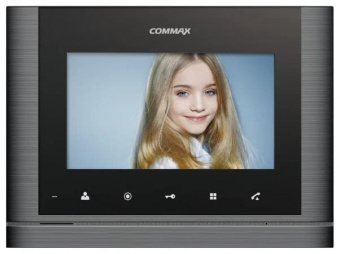 картинка Абонентский монитор Commax CMV-70MX/XL grey black smog от магазина Охранных систем и видеонаблюдения