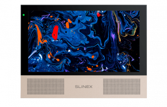 картинка Абонентский монитор Slinex Sonik 10 Black+Pink Gold от магазина Охранных систем и видеонаблюдения