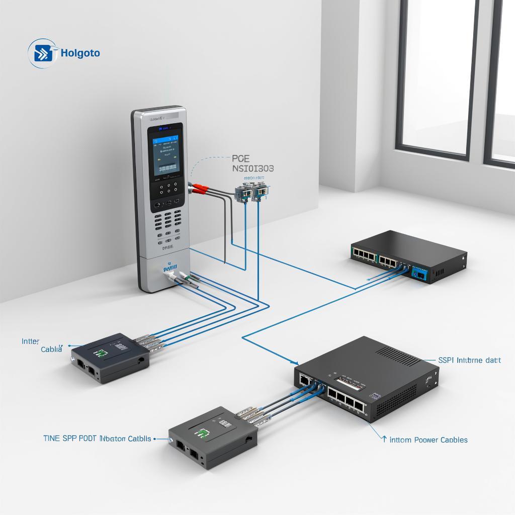 Подключение видеодомофона через PoE-инжектор: схема и ошибки