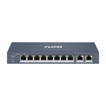 картинка PoE-коммутатор IFlow F-SW-EM410HPOE-VM от магазина Охранных систем и видеонаблюдения