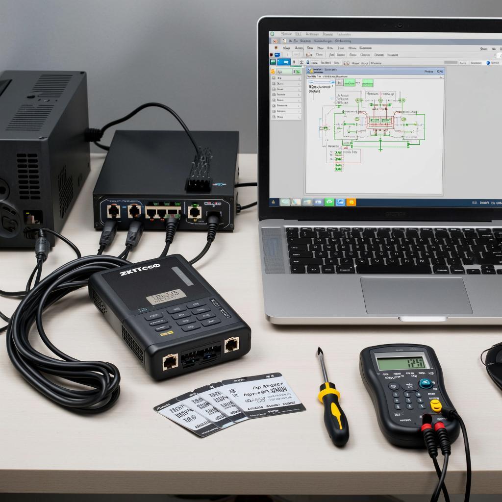 Инструменты для тестирования и настройки ZKTeco: софт и железо