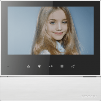 картинка Абонентский монитор Commax CDV-70H2 white black smog от магазина Охранных систем и видеонаблюдения