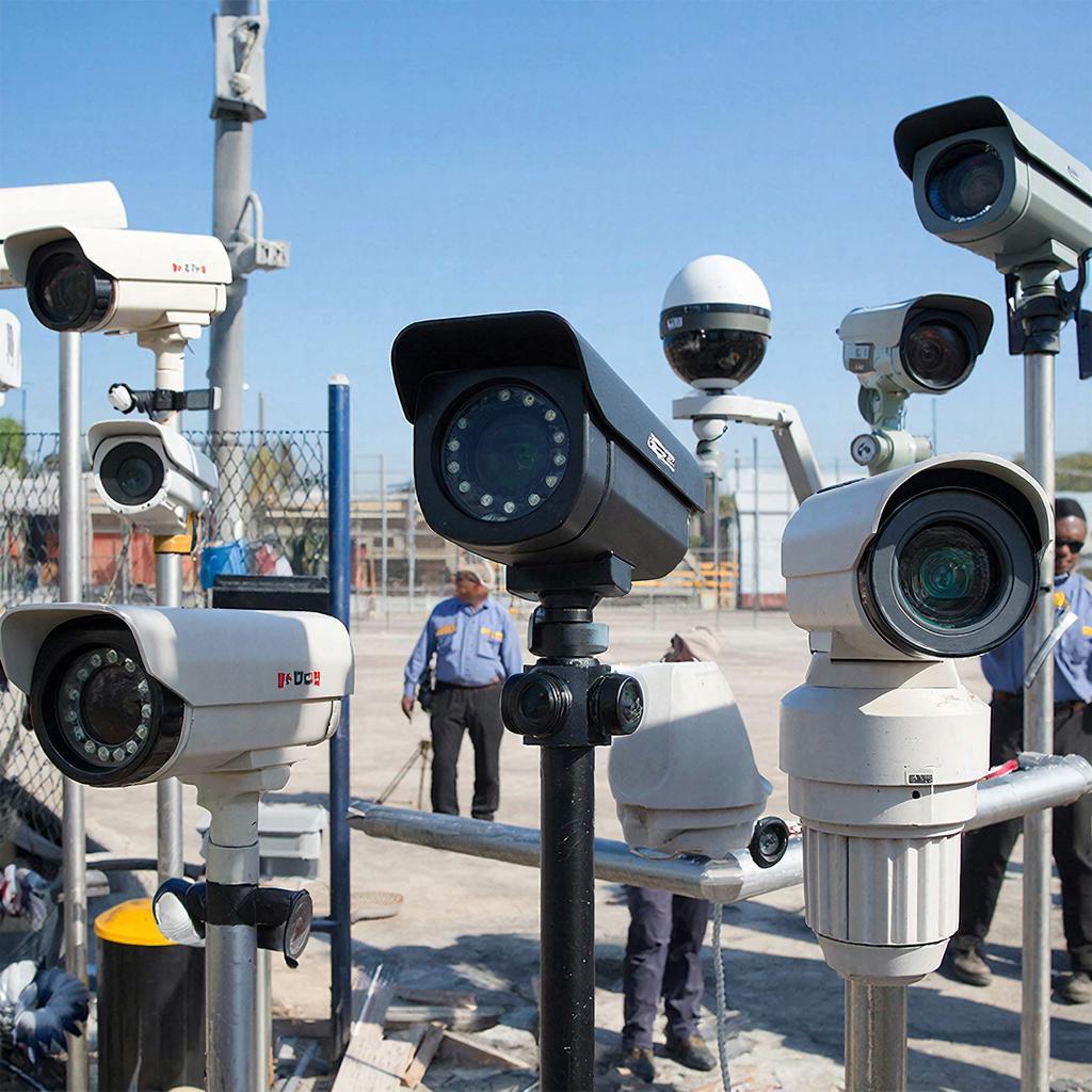 Как организовать видеонаблюдение для стройплощадки