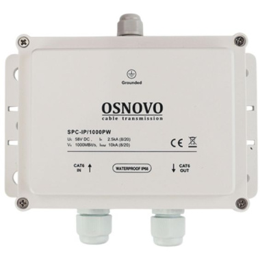 OSNOVO анонсирует арктическую грозозащиту SPC-IP/1000PW