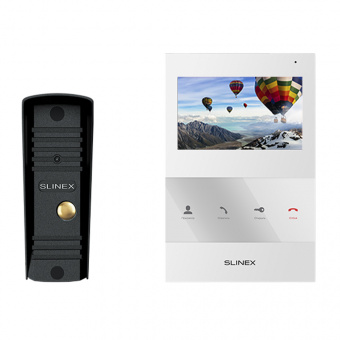 картинка Комплект видеодомофон SLINEX SQ-04M + ML-16HR от магазина Охранных систем и видеонаблюдения