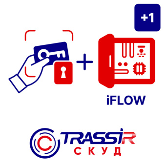 картинка Лицензия и ПО TRASSIR СКУД +1 iFLOW от магазина Охранных систем и видеонаблюдения