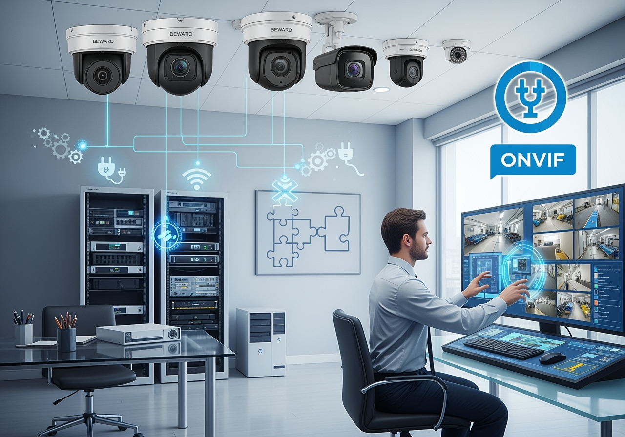 ONVIF и совместимость: как интегрировать Beward в вашу систему видеонаблюдения