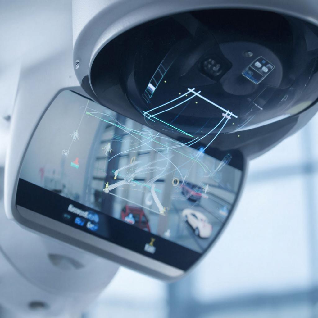 IP-камера и аналитика: детекция движения, линии, людей и авто