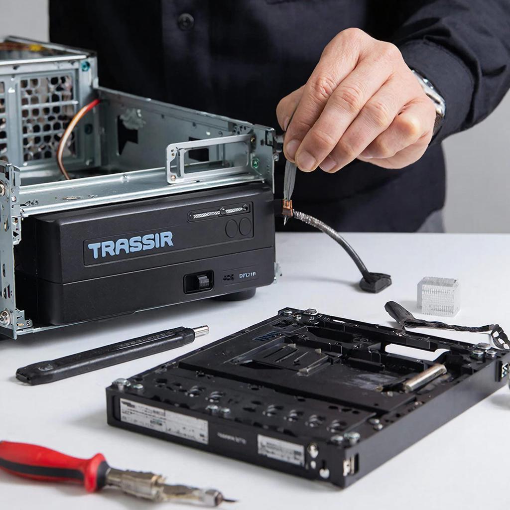 Ремонт и замена HDD в TRASSIR: алгоритм без потери данных