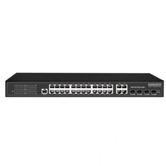 картинка РоЕ-коммутатор Osnovo SW-8244/L (400W) от магазина Охранных систем и видеонаблюдения