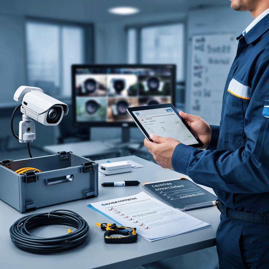 Монтаж видеонаблюдения под ключ: цены, сроки, что входит