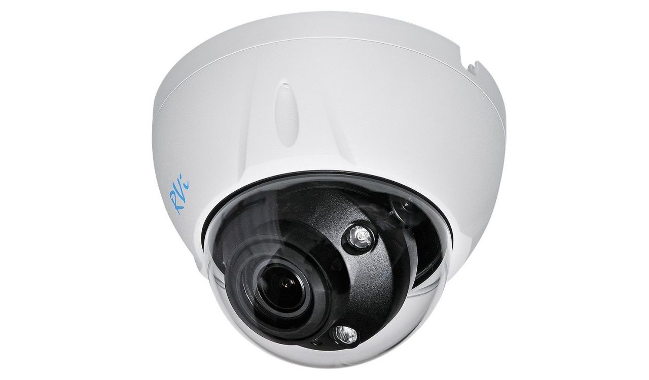 картинка RVi-1NCD4065 (2.7-12) white видеокамера ip купольная от магазина Охранных систем и видеонаблюдения