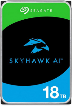 картинка 3.5" HDD 18 Тбайт Seagate SkyHawk ST18000VE000 от магазина Охранных систем и видеонаблюдения