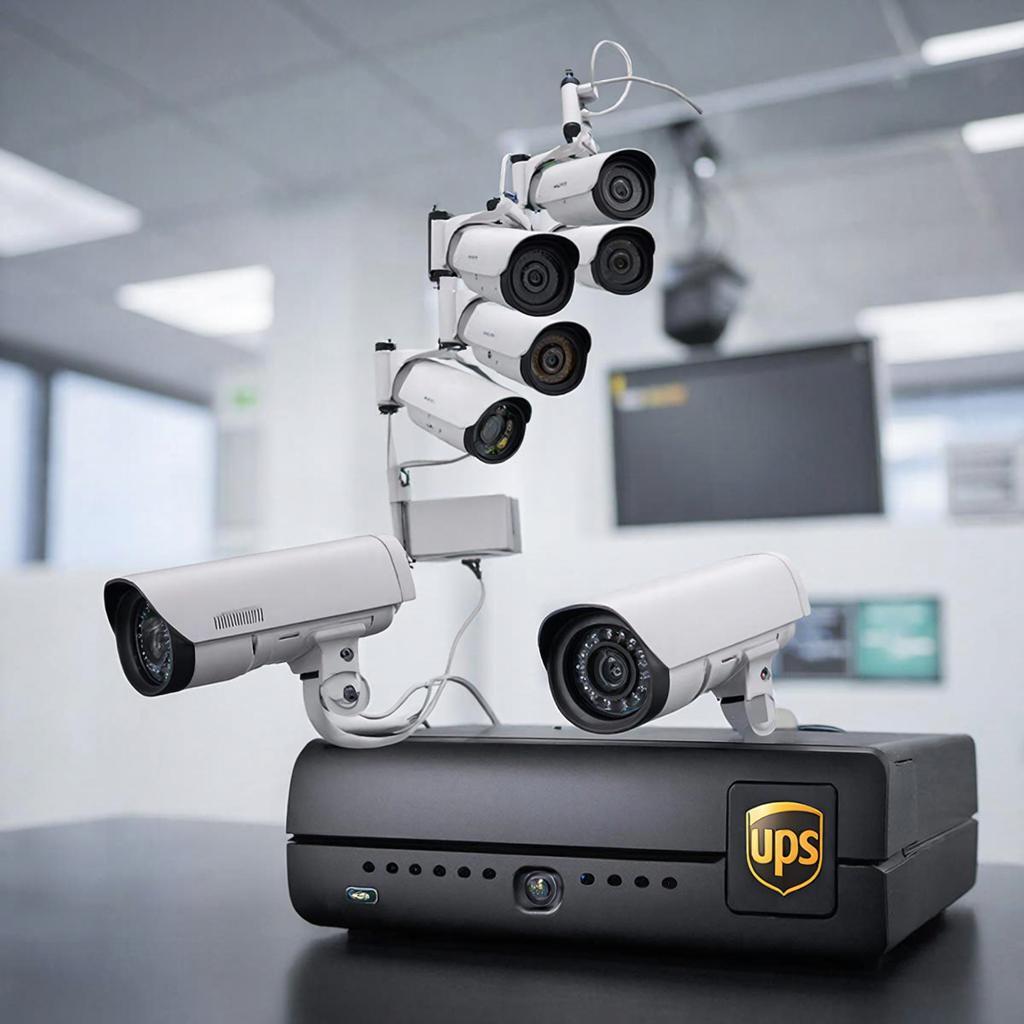 Питание резервом: UPS для готовых комплектов видеонаблюдения