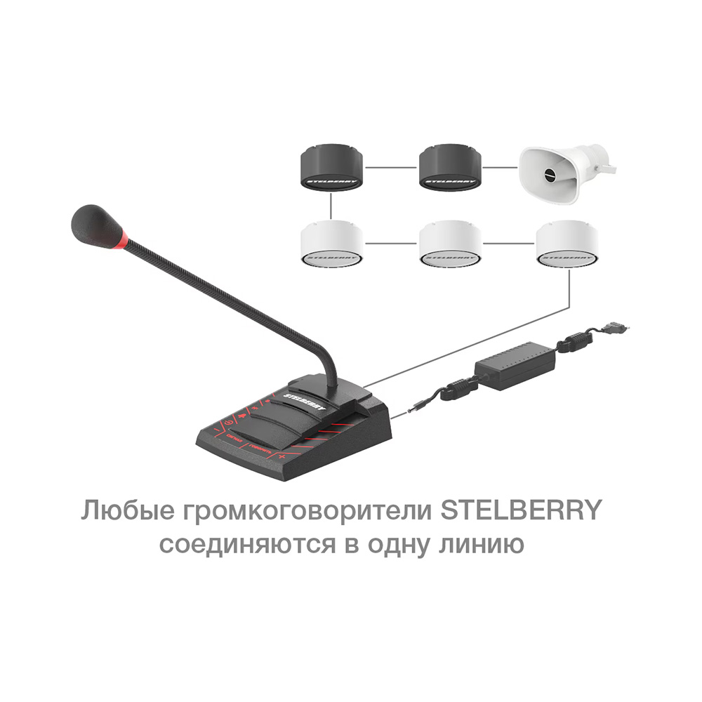 картинка F-700 — Пульт громкого оповещения от магазина Охранных систем и видеонаблюдения