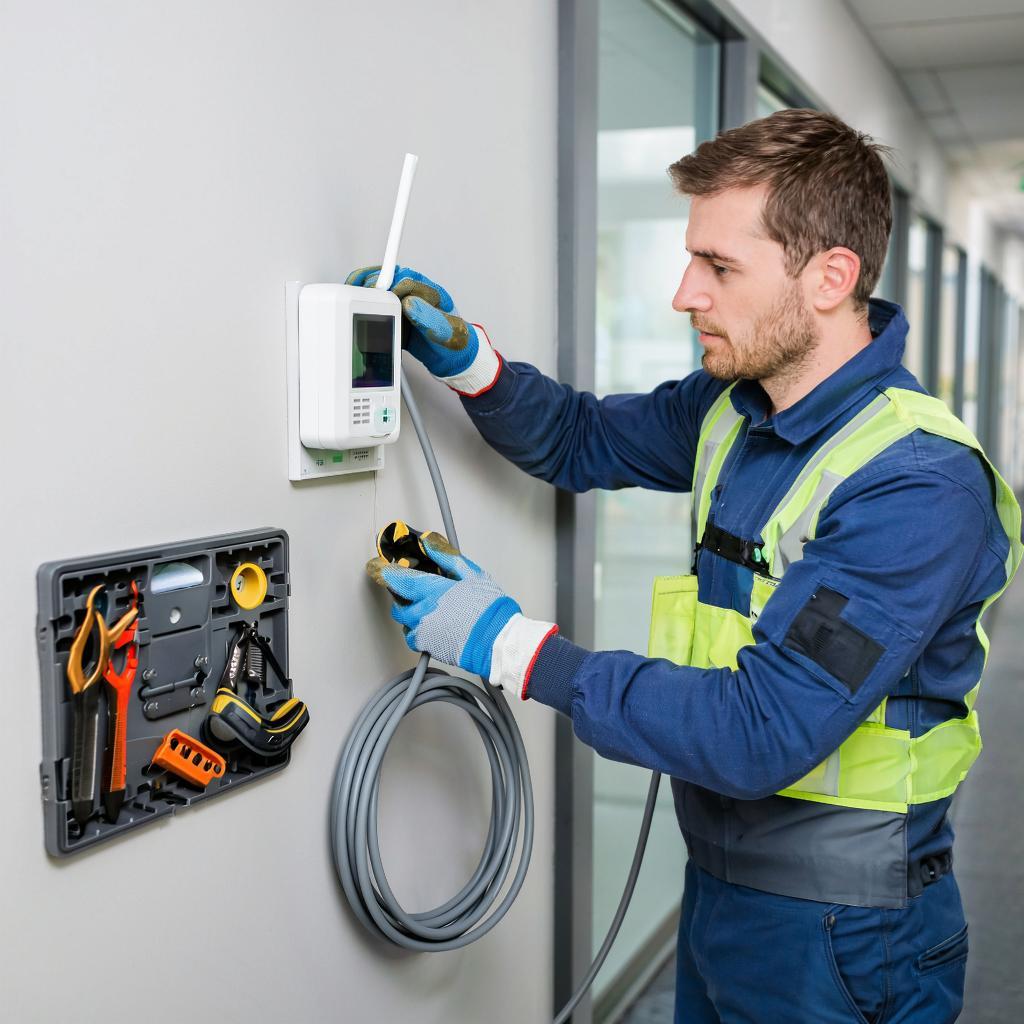 Установка универсального домофона в квартире: цены и сроки